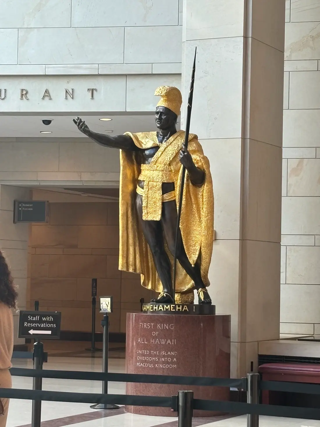National Statuary Hall, King Kamehameha I