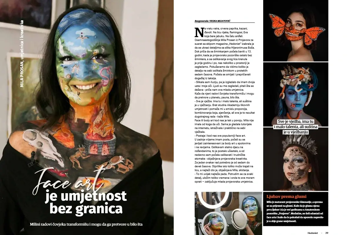 Face art HEDONIST 05