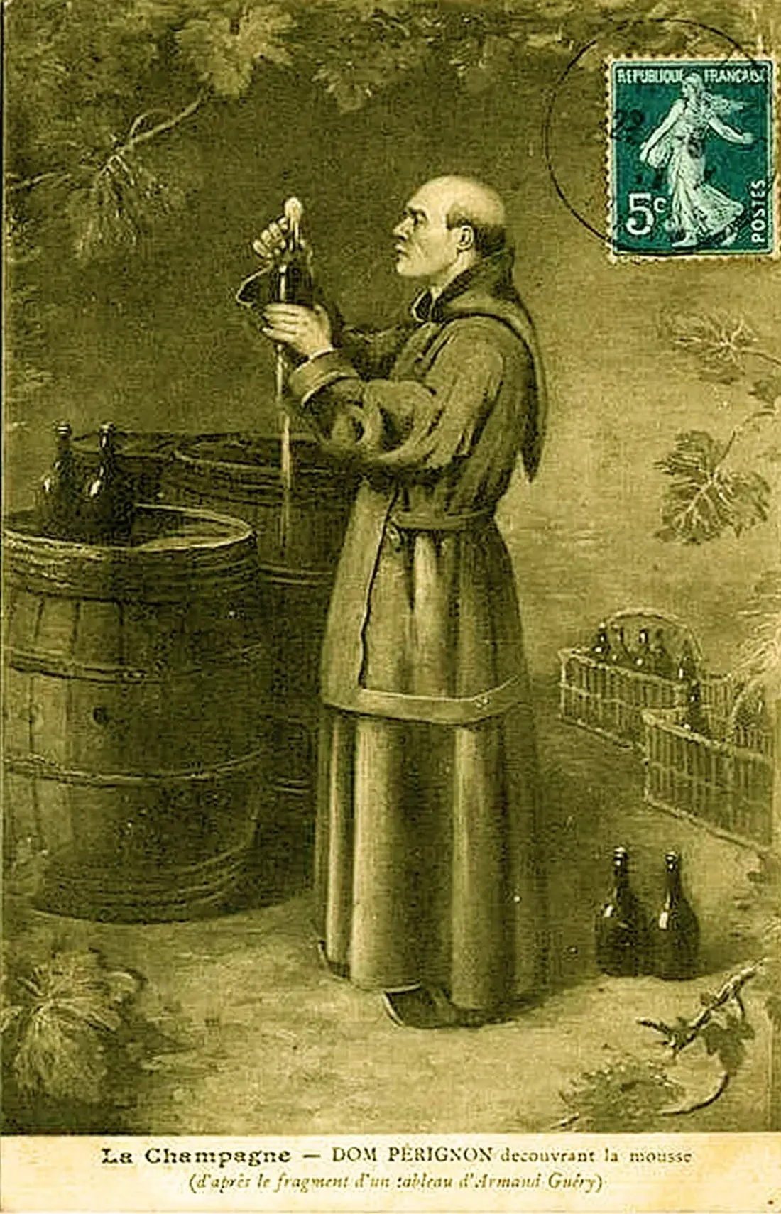 Dom Pérignon/Wikimedia Commons