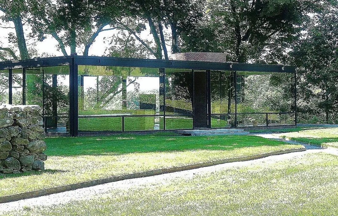 Glass House/Wikimedia Commons