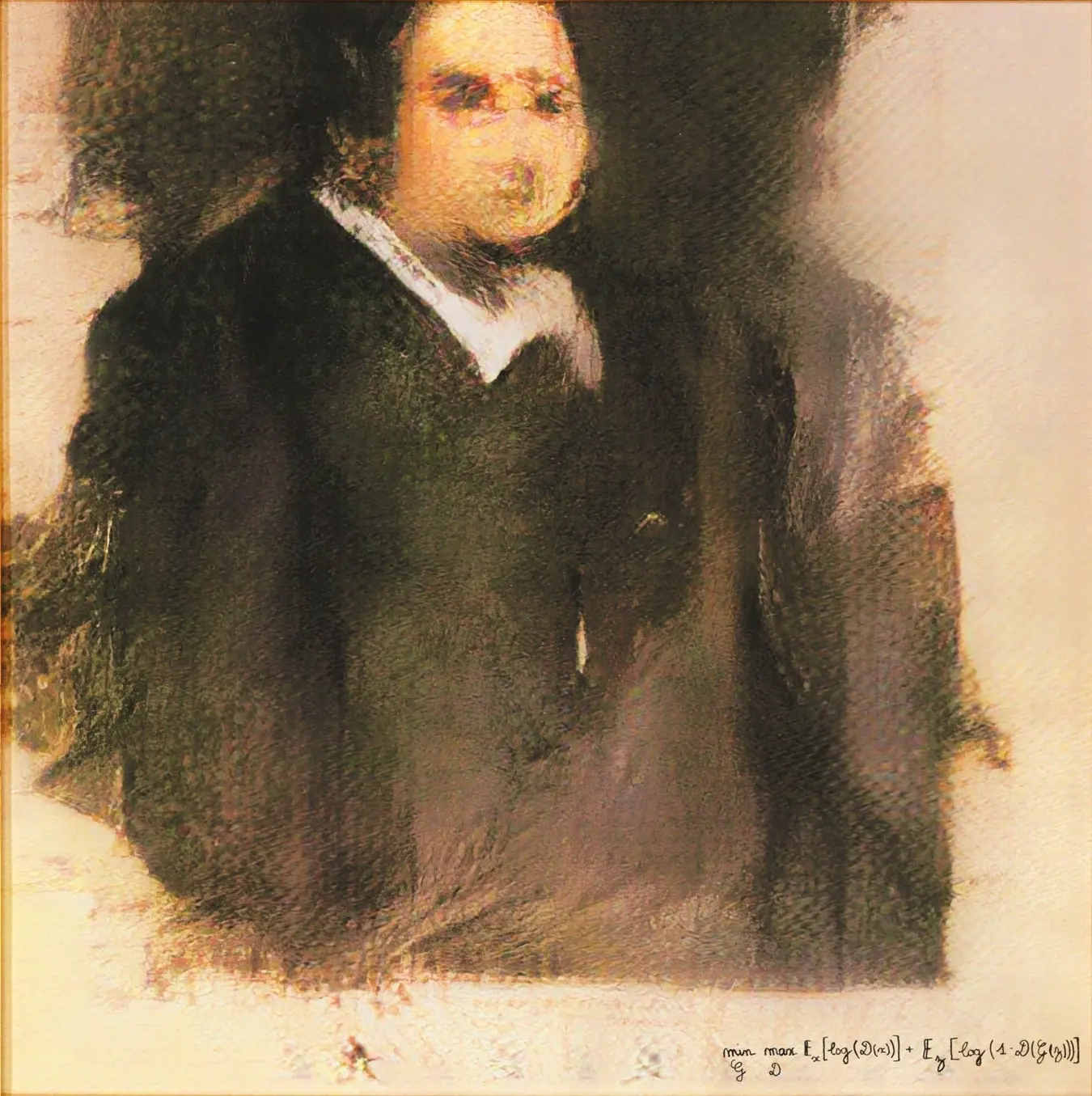 Portrait of Edmond de Belamy/Wikimedia Commons